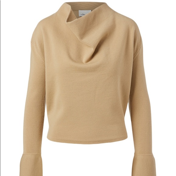 Philip Lim| Wool-Blend Cowlneck Sweater - Picture 2 of 3